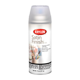 Krylon Gallery Series satin finish aerosol 11oz for art protection and color fidelity