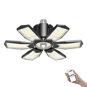 Kryoza Motion Sensor Garage Light with remote control for easy distance operation