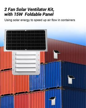 Krysolad heavy steel vent screen on end walls boosts air exchange