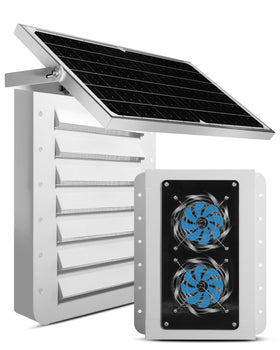 Krysolad heavy steel vent screen on container side improves airflow