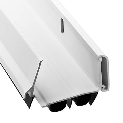 KS Hardware adjustable double bubble door sweep seals exterior doors against drafts