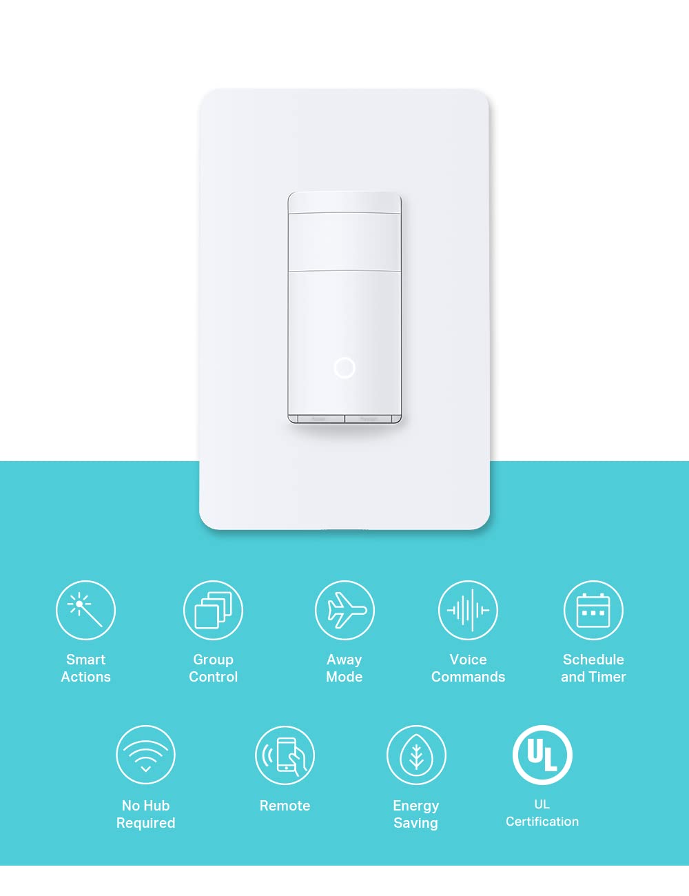 KS200M ambient daylight sensor prevents daytime lighting.