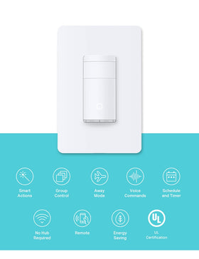 KS200M ambient daylight sensor prevents daytime lighting.