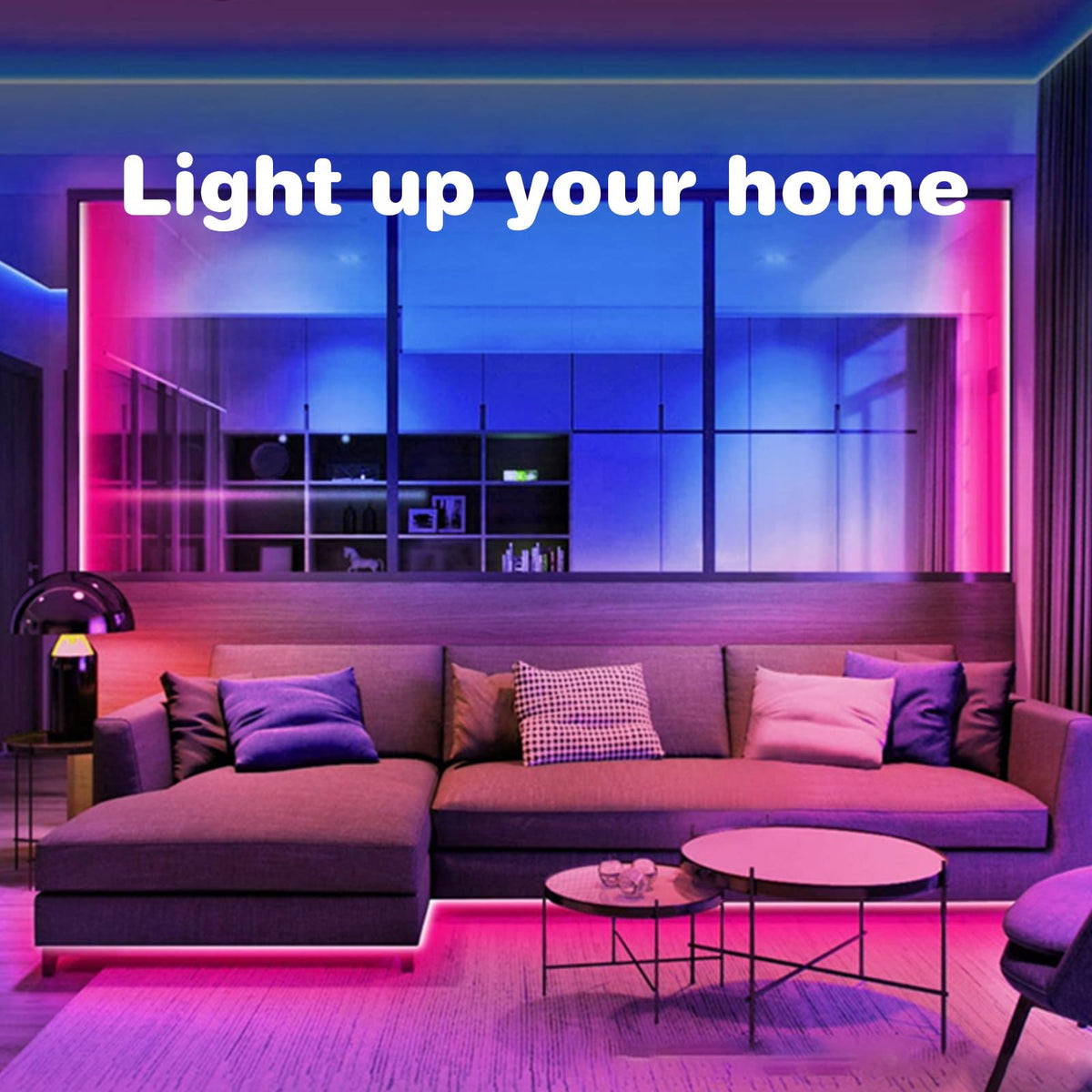 KSIPZE flexible strip decor for walls and ceilings, holiday ready.