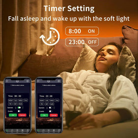 KSIPZE LED strip with music sync for party vibes