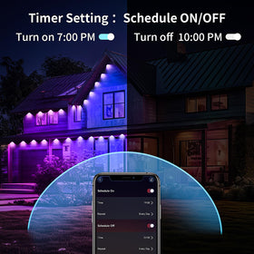 KSIPZE IP67 rated LEDs ensure durable outdoor performance.