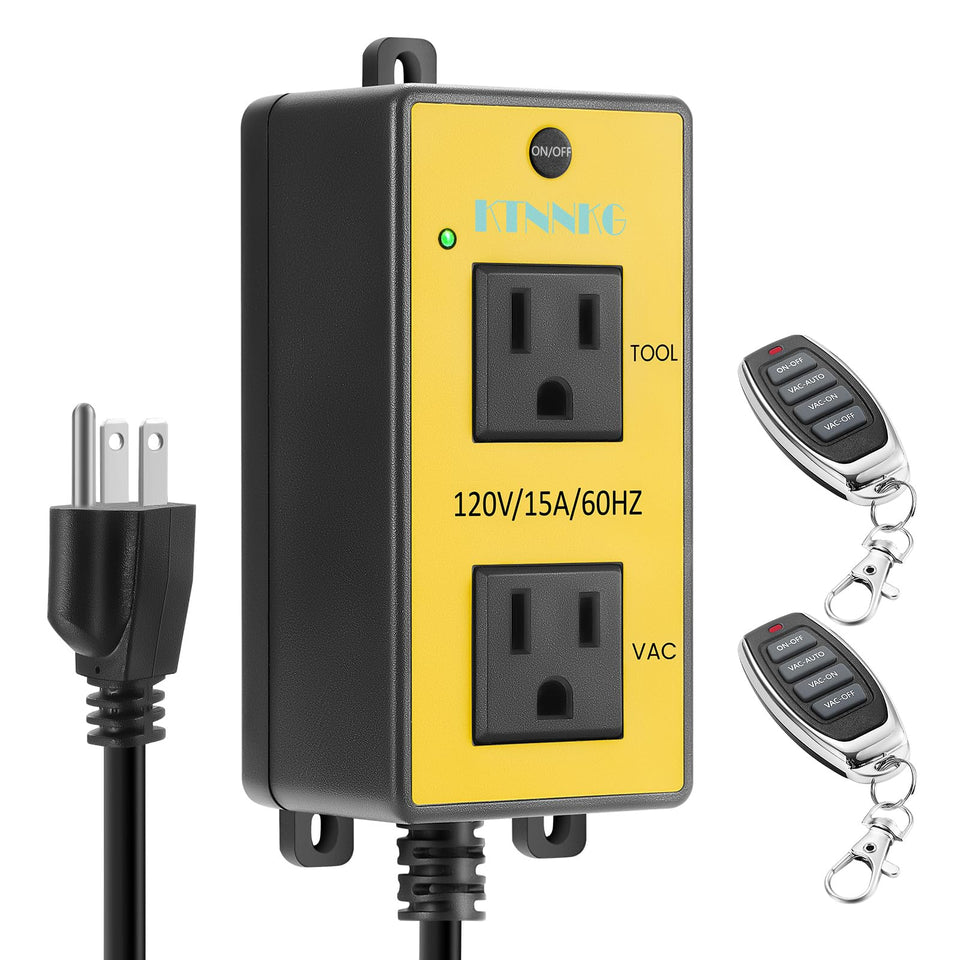 KTNNKG automatic vacuum switch with dust-collector for seamless auto-control