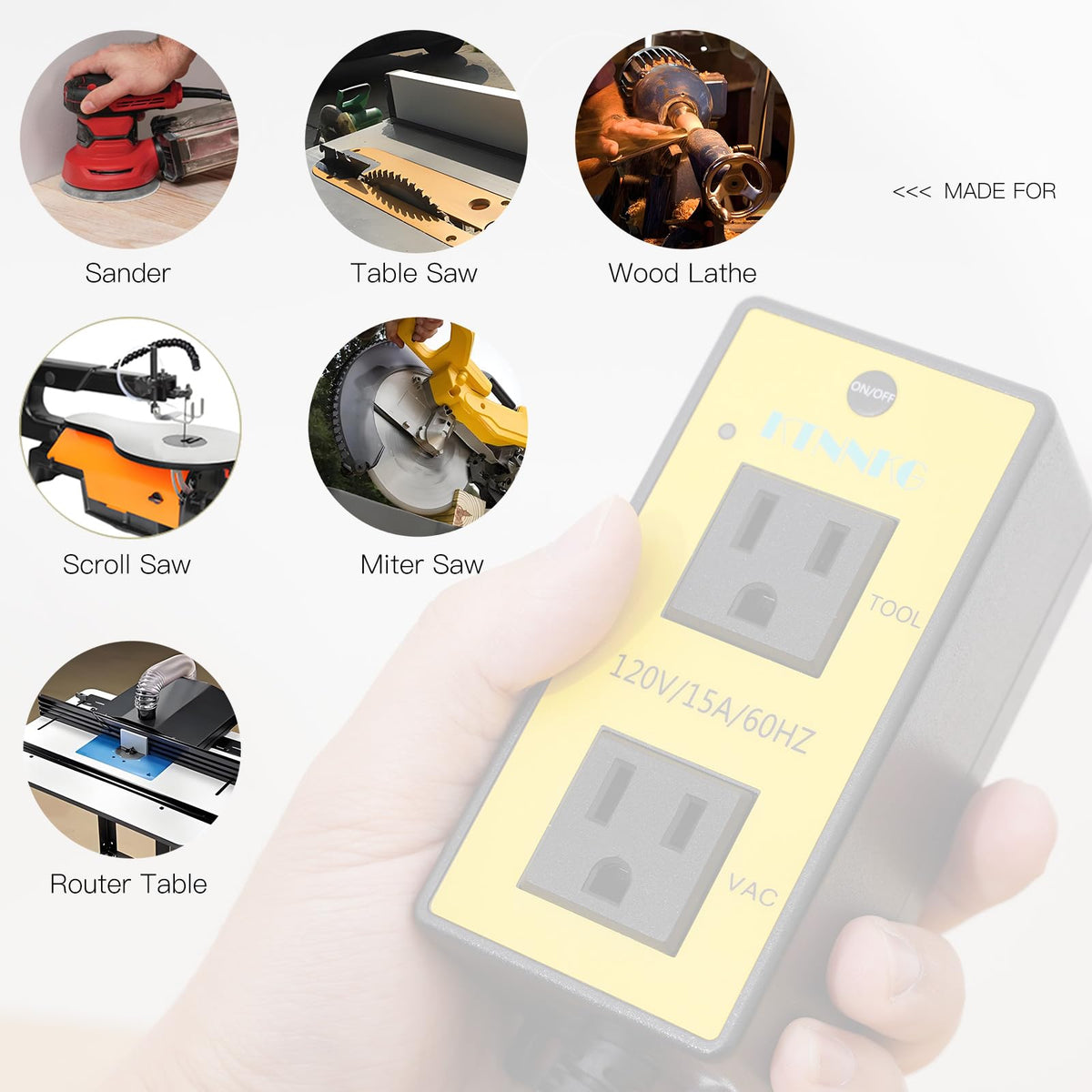 KTNNKG remote on/off function facilitates easy tool control