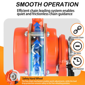 Kuailebuy 3m chain provides extended reach for overhead tasks