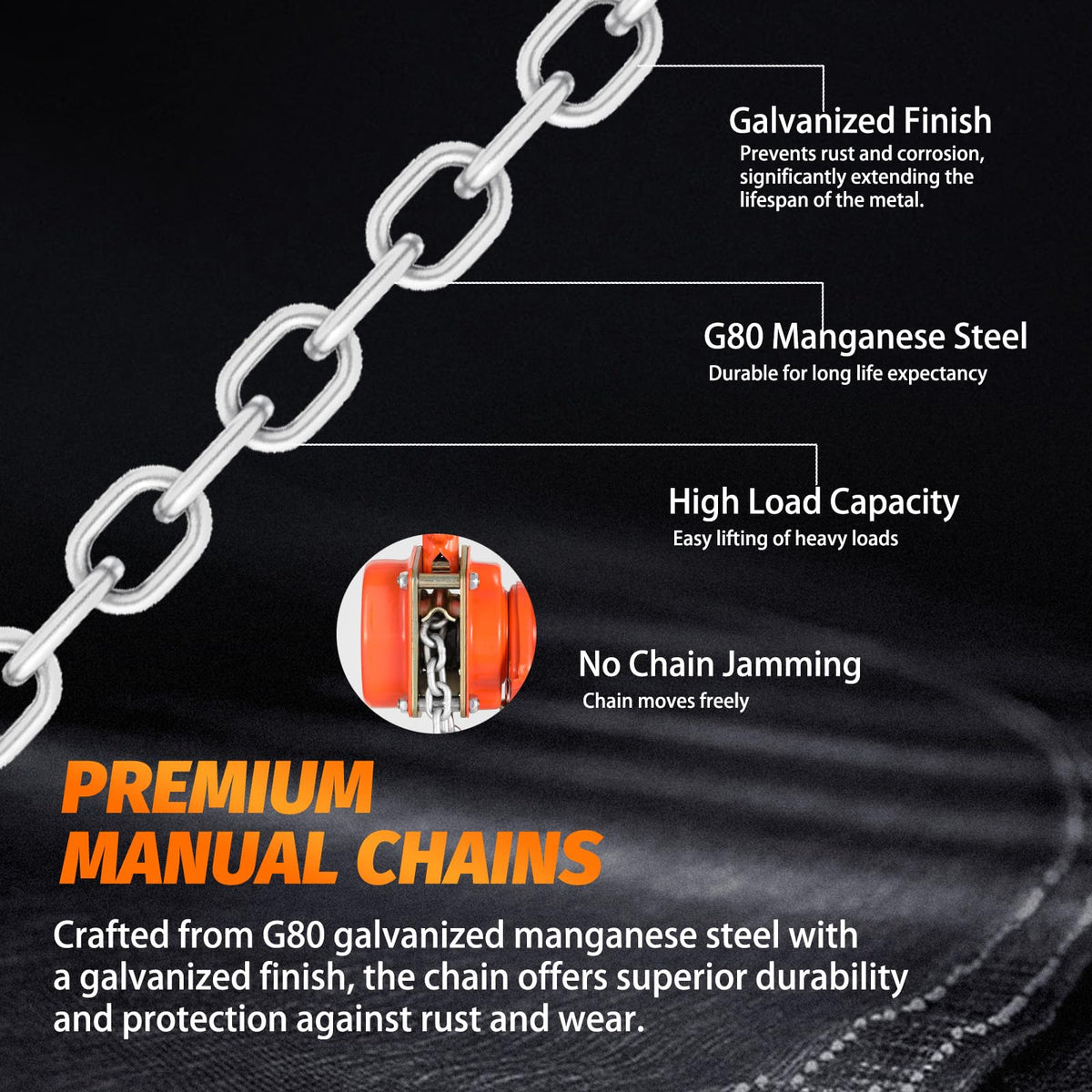 Kuailebuy smooth chain-leading system reduces friction during operation