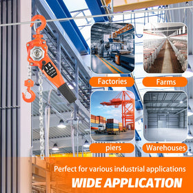 Kuailebuy reliable hoist suitable for warehouses and workshops