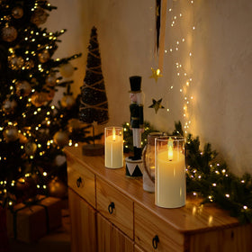 Kuandawei flameless candles as safe wedding decor with realistic glow