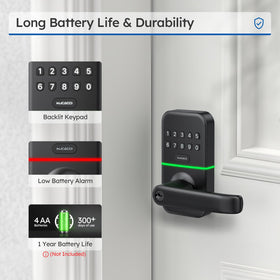 KUCACCI auto-lock and one-touch lock provide quick security.
