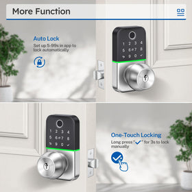 KUCACCI backlit keypad for easy night entry