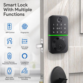 KUCACCI Smart Door Lock with Bluetooth app for convenient control