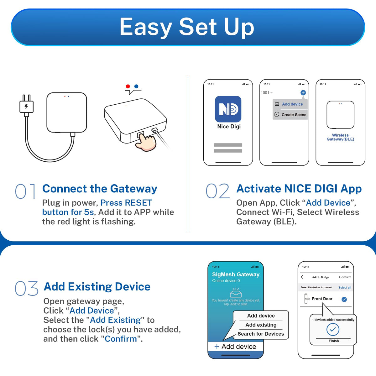 KUCACCI voice control with Alexa and Google Assistant for hands-free access.