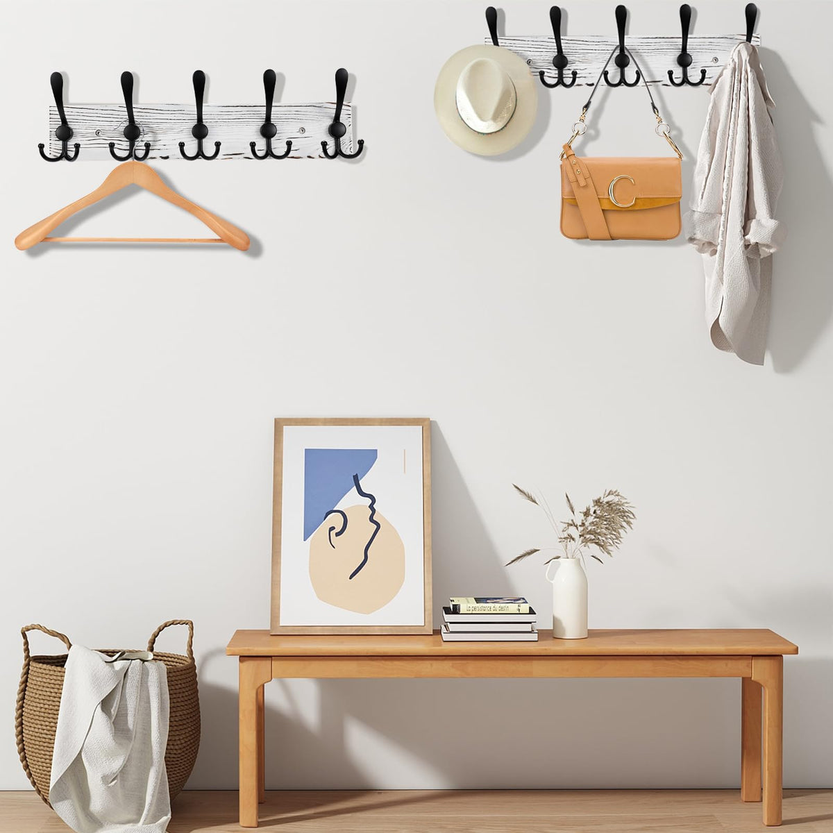 Kuhhome packaging includes hardware and installation instructions