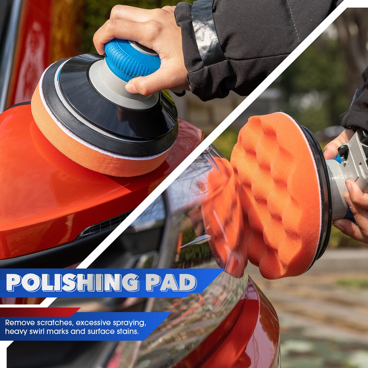 Balanced motor minimizes vibration for shake-free sanding.