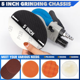 KUIMIT sander features a cushioned grip for comfortable extended use.