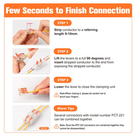 Compact Kuject inline splices suit tight spaces and organized wiring.