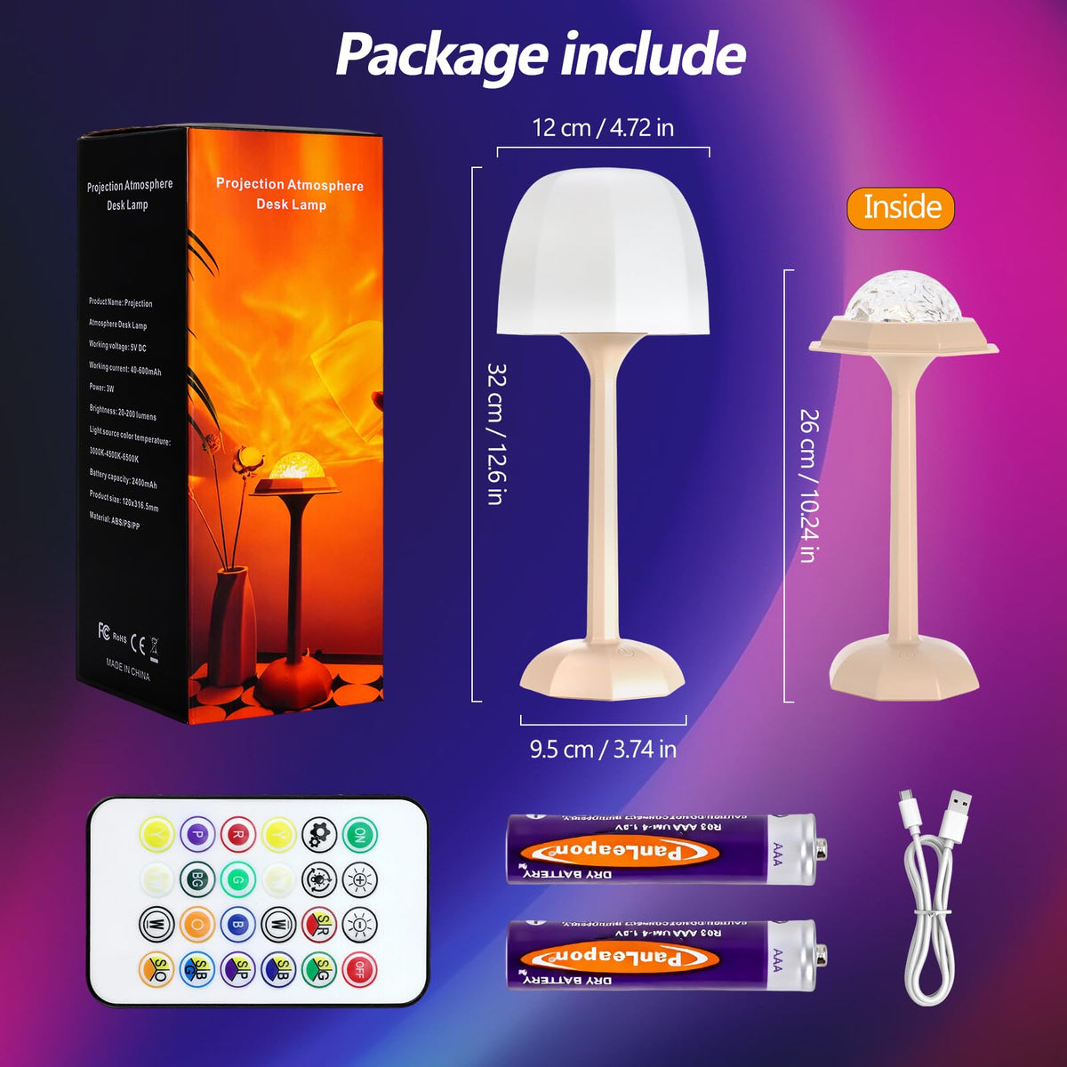 KUKANTST bedside and outdoor ambience light for versatile mood lighting