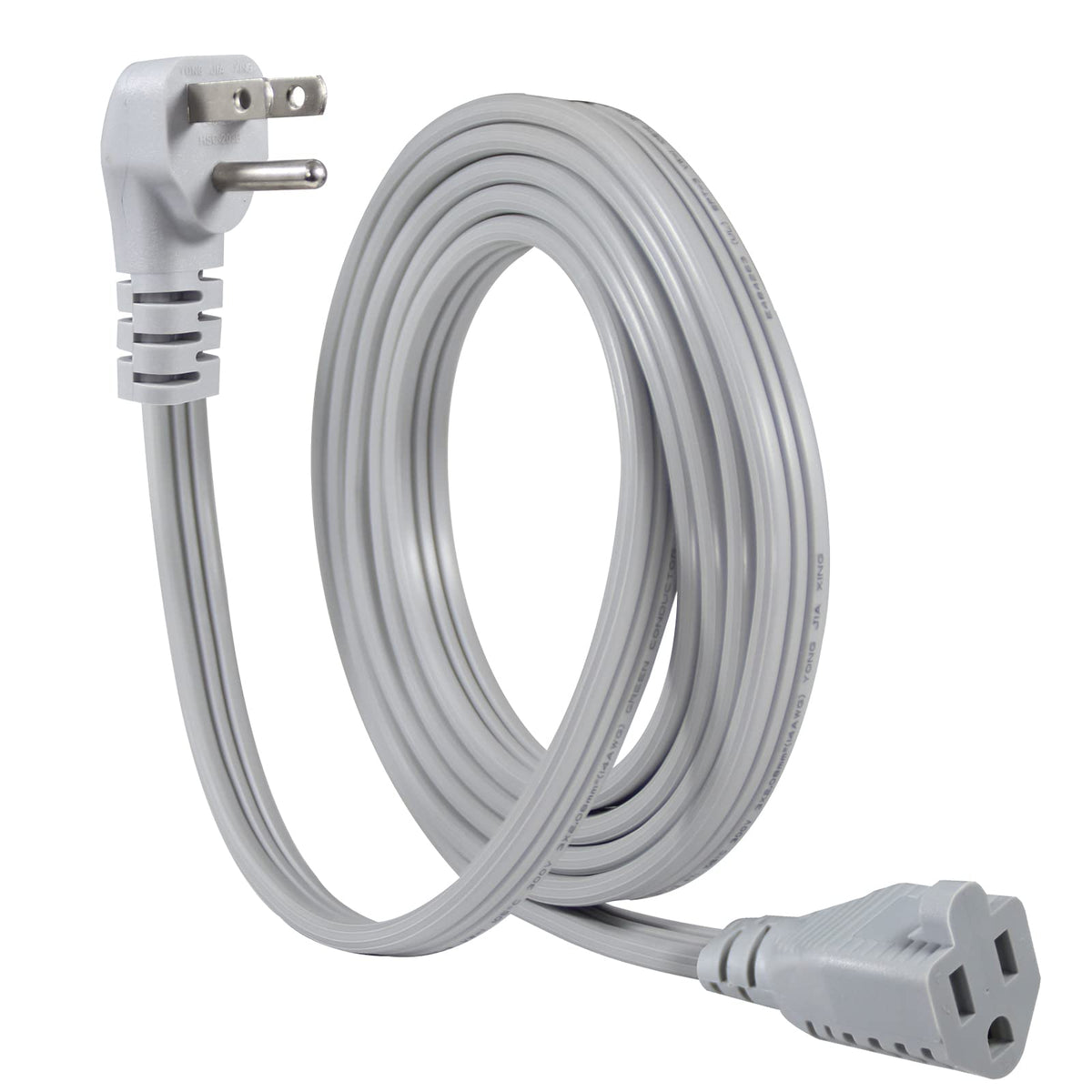 KUNCAN appliance power extension cord 9-foot enables flexible placement.