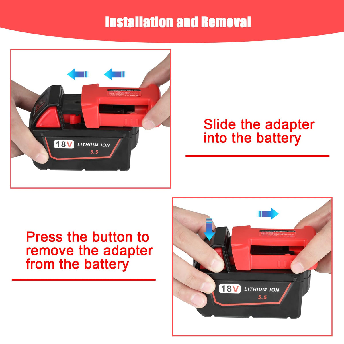 KUNLUN belt clip design keeps charger accessible on the job