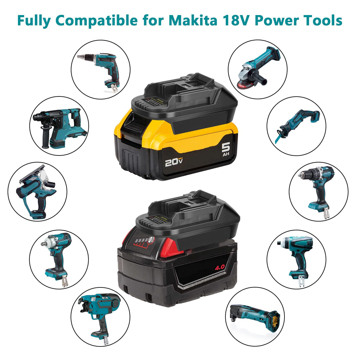 KUNLUN DM18M compact design for easy storage in tool bags.