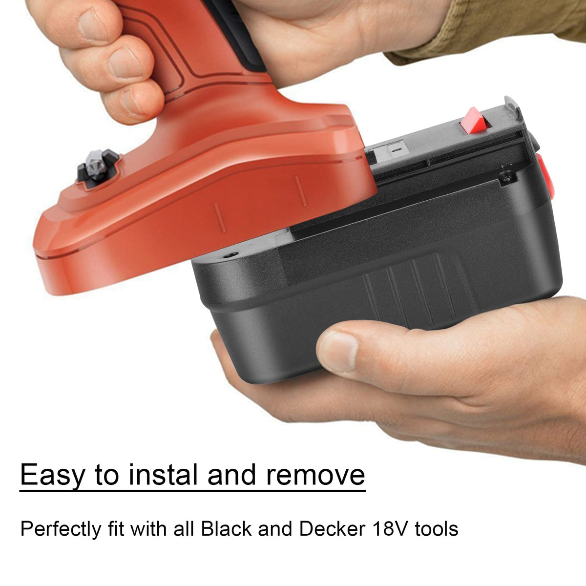 KUNLUN HPB18-OPE compatible with all Black and Decker 18V tools