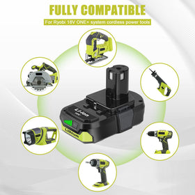 KUNLUN P117 charger compact design supports quick Ryobi charging