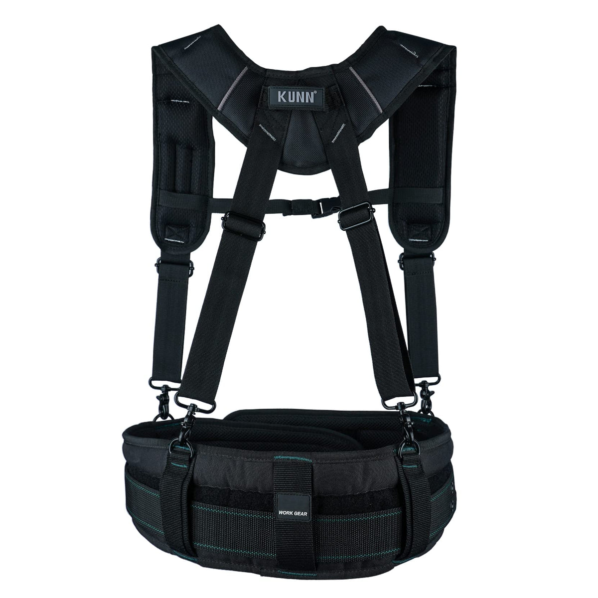 KUNN adjustable front and rear straps offer a customized, secure fit