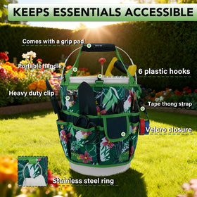 KUNN ergonomic grip pad reduces strain when carrying soil or plants.