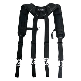KUNN chest strap helps stabilize load during dynamic movements