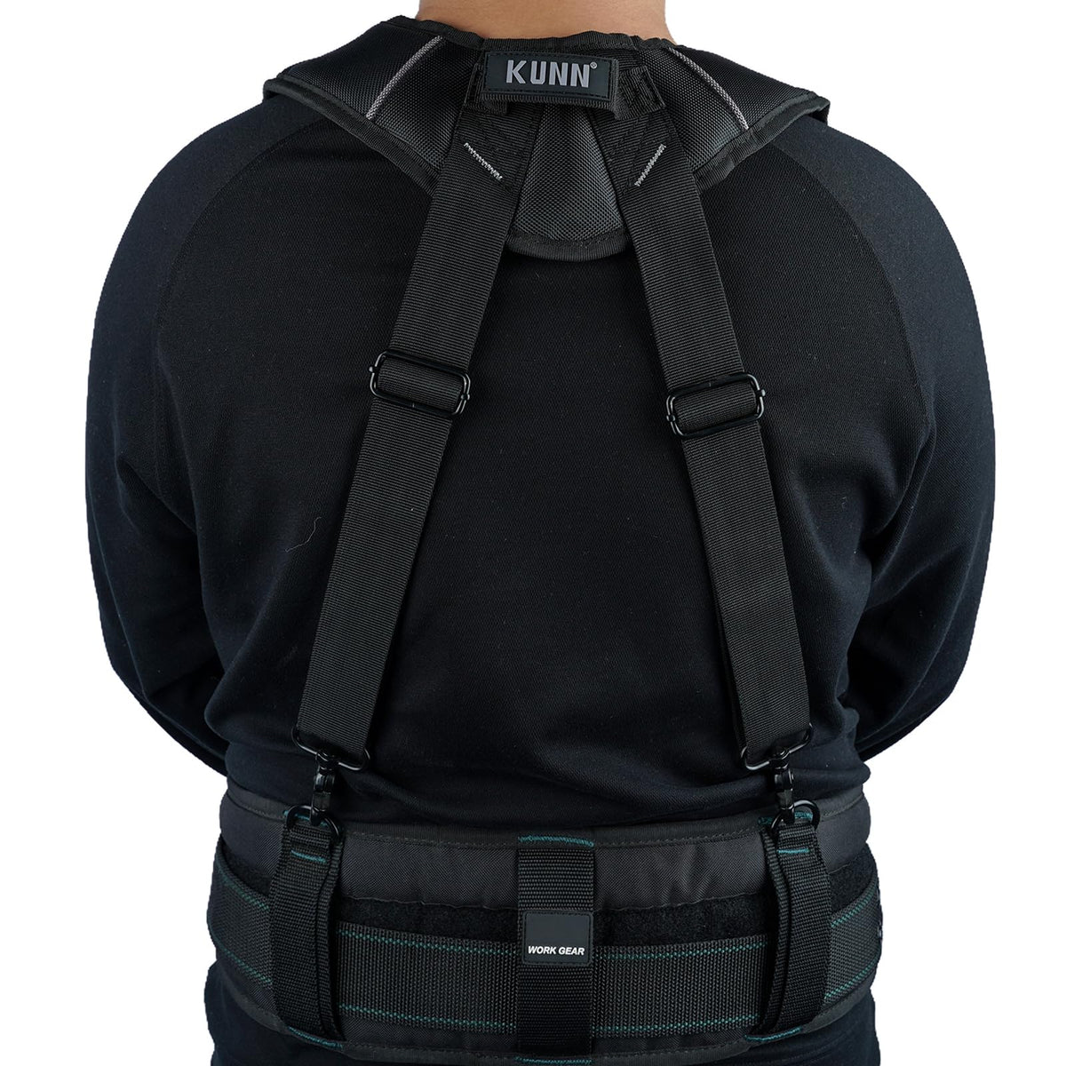 KUNN tool belt compatibility ensures fit with most belts and rigs