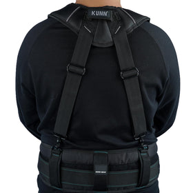 KUNN tool belt compatibility ensures fit with most belts and rigs