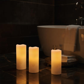KunSwenn outdoor candles enhance garden ambiance for evenings outdoors