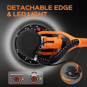 KUPERIA detachable chassis eases accessing corners and edges.