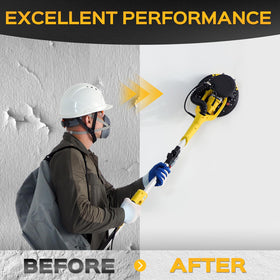 KUPERIA sander LED light for dark corners and detail work.