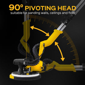 KUPERIA sander lightweight design for comfortable use.