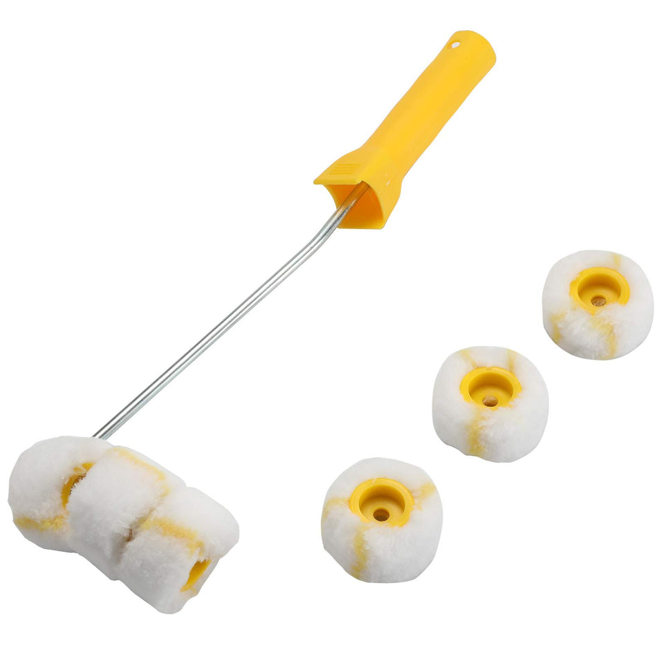 KUPOO pipe paint roller frame for pipes and curved surfaces