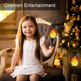 Kurifier flickering flame torches provide festival vibe for parties and weddings.