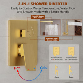 Kurpot brass valve body ensures steady, reliable water flow.