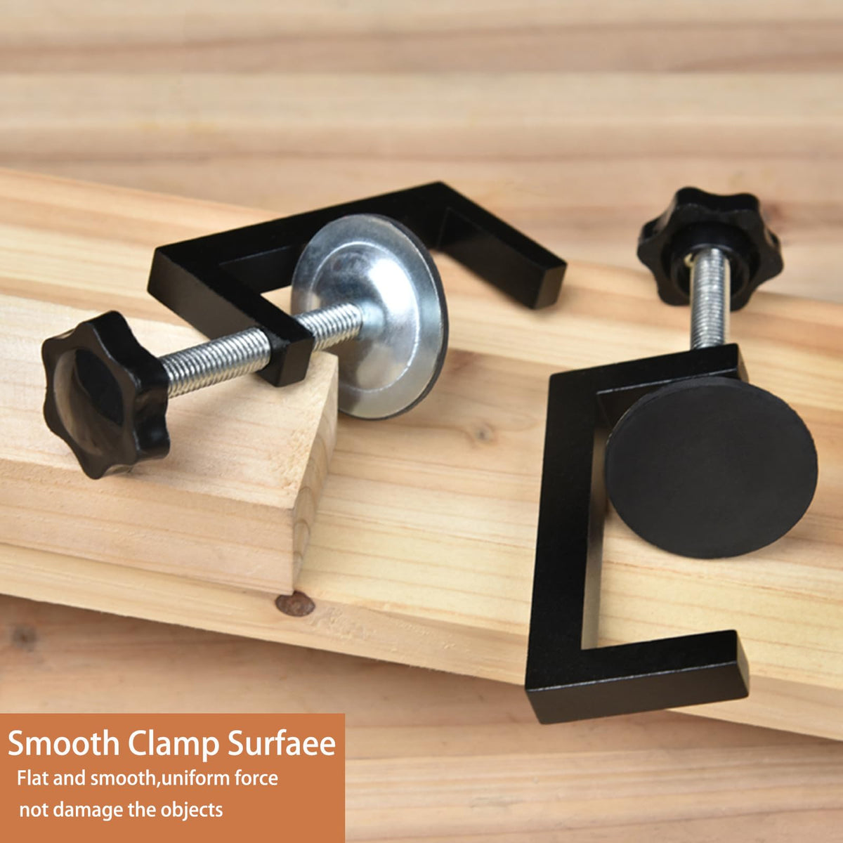 Kurras woodworking desk clamp suitable for welding, bonding, and metalwork.