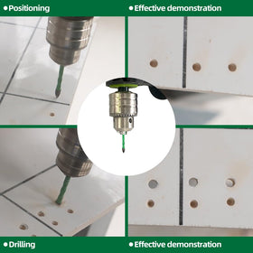 KURSTOL quick-fit shank enables easy swap on standard drills