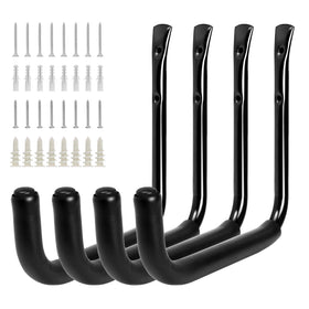 KURUI 10-inch garage wall hook secures tools and gear for space-saving storage.