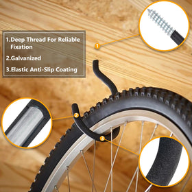 KURUI no-drill ceiling hook enables easy tool-free installation on suitable structures