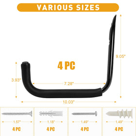 KURUI rust-resistant coating protects hooks from moisture and wear.