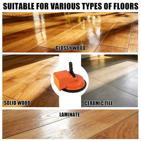 KUSSTHUVY fix on tile floor creates even seams easily.
