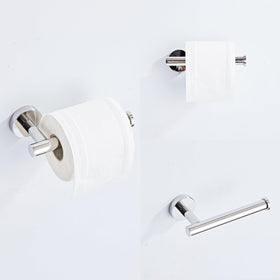 KUUBTH chrome robe hook mounted on wall for robes or garments