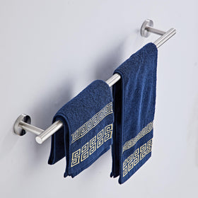 KUUBTH stainless steel towel bar close-up showing rust-resistant surface
